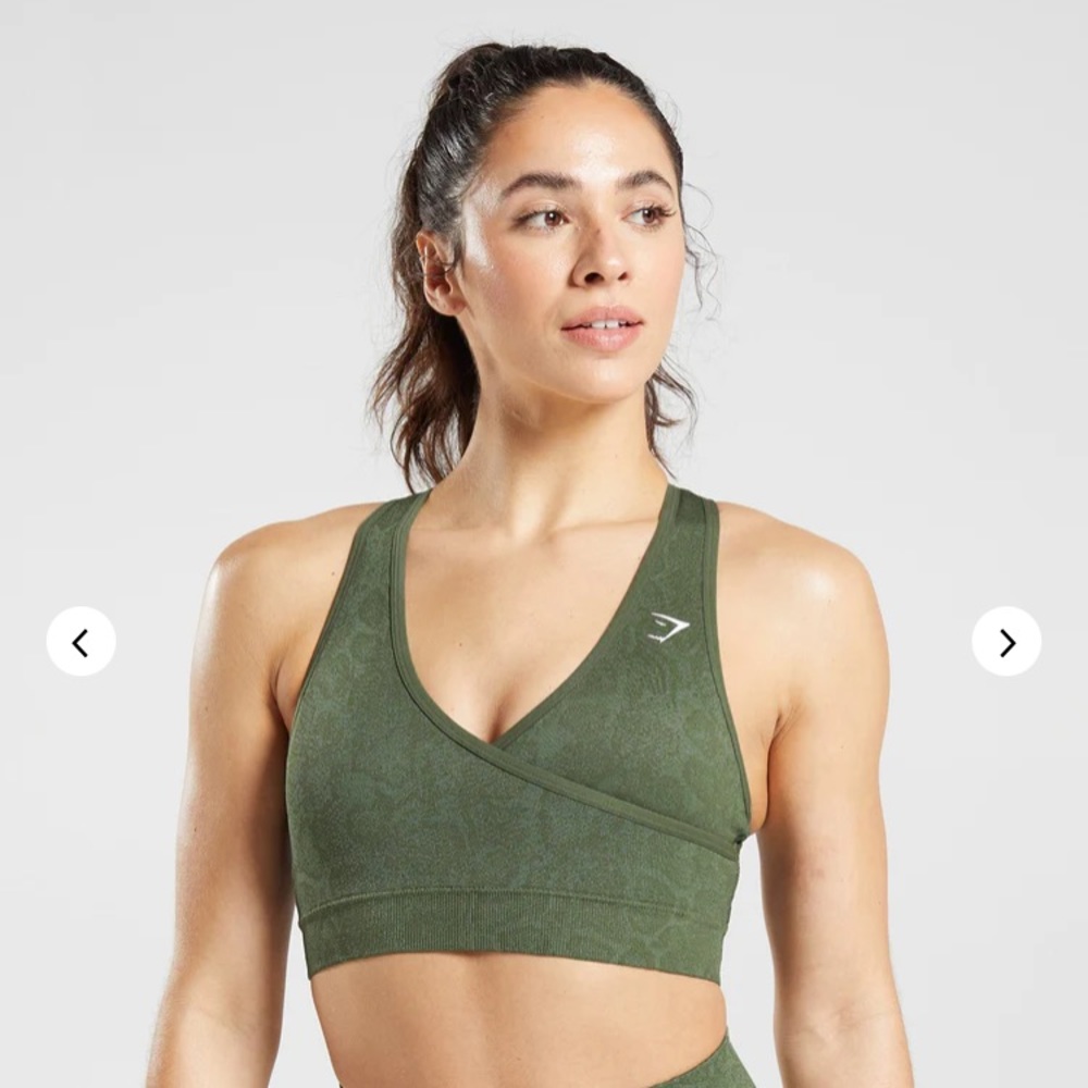 Set of 5 Small Gymshark Sports Bras